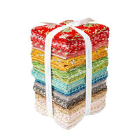 Hometown Holiday Christmas Quilting Cotton Fat Quarter Bundle by Lori Holt