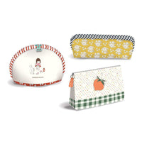 Bloomberry Zipper Pouch Panel by Minki Kim from Riley Blake Designs
