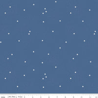 1/2 Yard Dainty Daisy Denim Quilting Cotton by the Yard for Riley Blake Designs