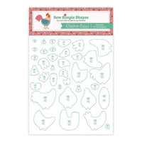 Lori Holt Chicken Salad Sew Simple Shapes™ Applique Templates