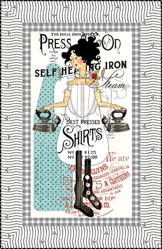 Press On Panel Quilt Boxed Kit by J. Wecker Frisch for Riley Blake Designs