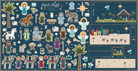 Silent Night Nativity Felt Panel