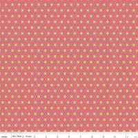 Tea Rose Stars 1/2 Yard, Lori Holt Hometown Holiday Collection Designer Quilting Cotton by Riley Blake Designs