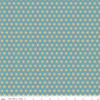 Rain Drop Stars 1/2 Yard, Lori Holt Hometown Holiday Collection Designer Quilting Cotton by Riley Blake Designs