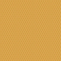 1/2 Yard Country Life Chicken Wire, Sunflower Yellow, Designer Quilting Cotton by Jennifer Long