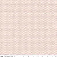 Latte Swirl 1/2 Yard, Lori Holt Hometown Holiday Collection Designer Quilting Cotton by Riley Blake Designs