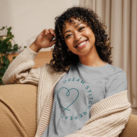 Women's Sewing and Quilting Themed T-Shirt, Blue on Color