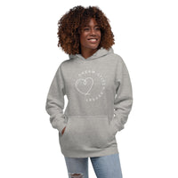 Women's Sewing and Quilting Themed Sweatshirt, White on Color