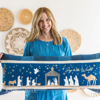 Nativity Bench Pillow Embellishment Kit