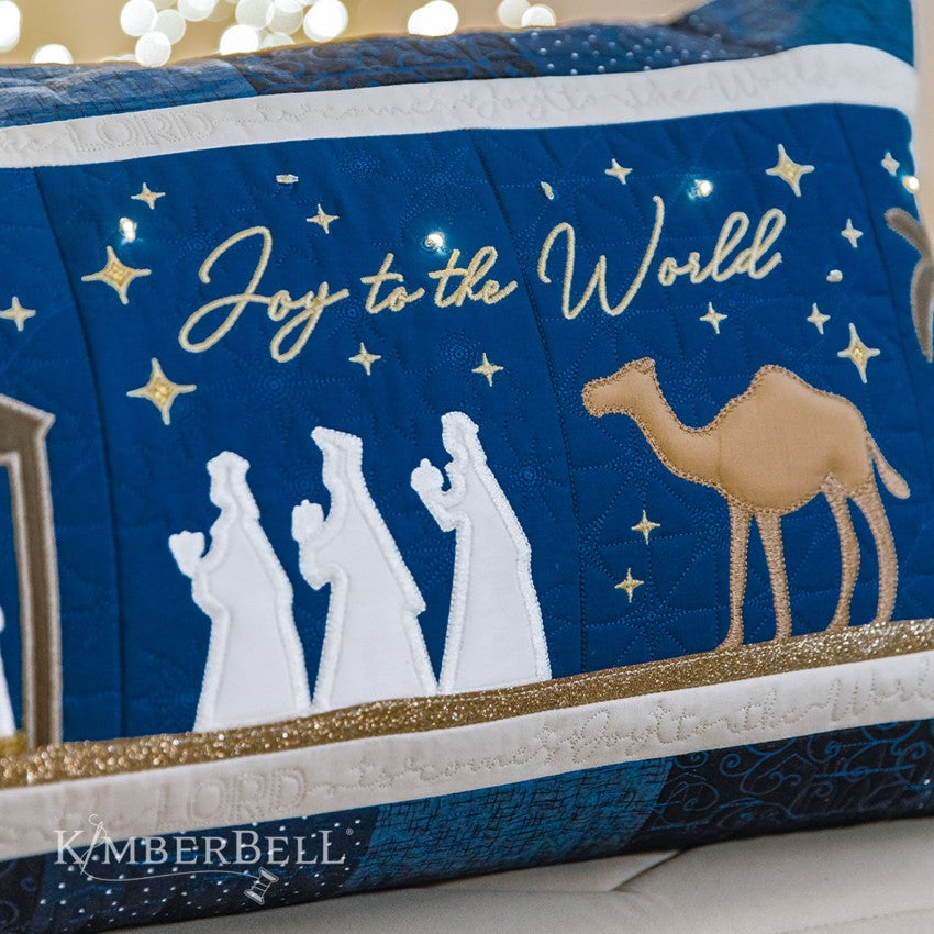 Nativity Bench Pillow Embellishment Kit