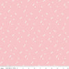 1/2 Yard Seasonal Basics Bunnies Pink