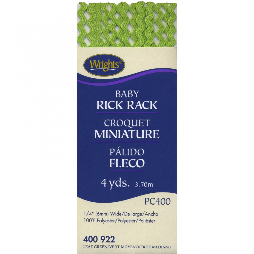 Baby Rick Rack Green