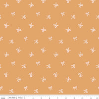 1/2 Yard - Sweet Cotton Tales Twirls & Ties Apricot Quilting Cotton – Riley Blake Designs (1/2 Yard)