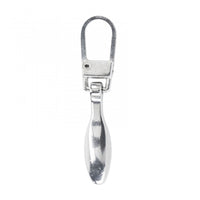 Zipper Pulls Tear Drop Silver, #5